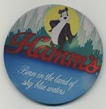 Hamms Bear Beer Coaster Set -