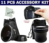 SUPER KIT, Includes: 4.5X Telephoto Auxiliary Lens +1 Adapter Ring 52-58MM  ....