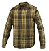 prAna Men's Rhodes Plaid T-Shirt,Mustard,X-Large