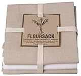 IMAGE OF Now Designs Floursack Set, Taupe