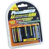 Power 2000 XP10AA-29 2900 mAh AA Nickel Metal Hydride Rechargeable Batteries