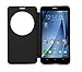 ASUS zenfone 2 5.5 inch ZE550ML / ZE551ML case, KuGi JINSHA Style Ultra-Thin PU Leather Case for ASUS zenfone 2 5.5 inch ZE550ML / ZE551ML Smartphone. (Black)