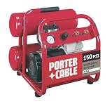Porter-Cable C3101 15 Amp 1-1/2 Horsepower 4.3 Gallon Oil-Free Side Stack Compressor