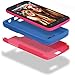 BLU ArmorFlex PC+silicon case for Studio 5.0C and Studio 5.0CE - Carrying Case - Retail Packaging - Neon Pink+Blue