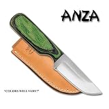 Anza PK4 Large Hunting Knife w  Sheath by 