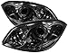 Spyder 5009340 Chevy Cobalt 05-10 / Pontiac G5 07-09 / Pontiac Pursuit 05-06 Projector Headlights - LED Halo - LED ( Replaceable LEDs ) - Smoke - High H1 (Included) - Low H1 (Included)