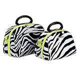 Luca Vergani 2-pc. Cosmetic/Toiletry Bag Set - Black