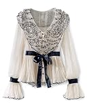  : Ruffled blouse
