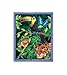 Melissa & Doug Petite Peel and Press Sticker by Number Kit: Rain Forest - 40+ Stickers, Wooden Frame
