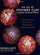 The Art of Polymer Clay Creative Surface Effects: Techniques and Projects Featuring Transfers, Stamps, Stencils, Inks, Paints, Mediums, and More