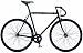 FUJI(フジ) FEATHER 52センチ クロモリフレーム シングルspeed Glossy Black