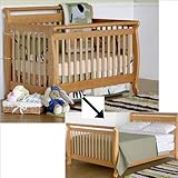DaVinci Emily 4-in-1 Convertible Crib Set w, Full,Twin Size Rail in Honey O ....