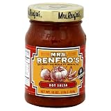 Renfro Fine Foods Salsa, Hot, 16-Ounce (Pack of 6)