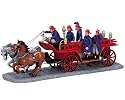 Lemax Caddington Village Hook and Ladder Firefighter Table Piece #73640