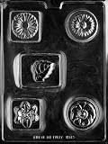 BAR WITH FLOWERS Miscellaneous Candy Mold Chocolate
