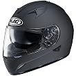 HJC Solid Men's IS-16 Street Racing Motorcycle Helmet w/ Free B&F Heart Sticker Bundle - Matte Black