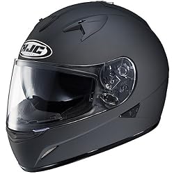 HJC Solid Men's IS-16 Street Racing Motorcycle Helmet - Matte Black