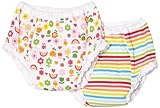 Carter's Girls 2-6x Rainbow 2 Pair Pack Training Pant