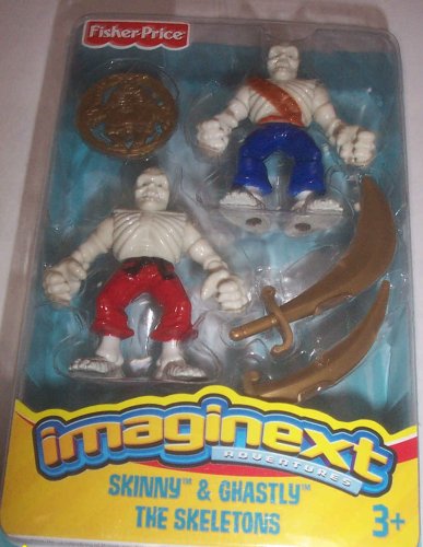 Imaginext Skinny and Ghastly the Skeletons