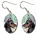 Beauceron Earrings