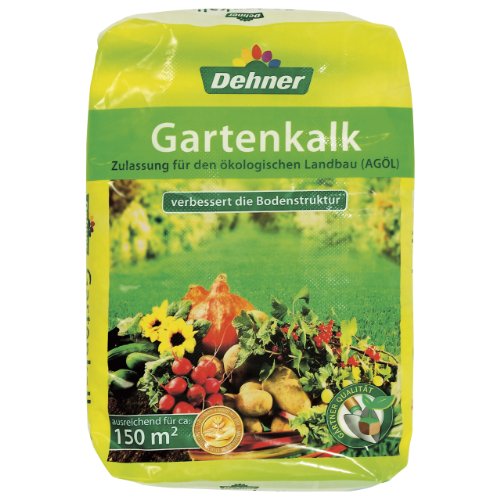 Dehner 140921 Gartenkalk, 20 kg, 150 qm
