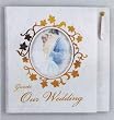 Wedding Guest Book, with 12 pages and Ostrich Plume Pen