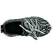 DADAWEN Girl's Boy's Breathable Light Weight Lace-Up Running Shoes Sneakers(Toddler/Little Kid) Black US Size 6 M Toddler