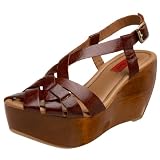 Miz Mooz Women's Gizmo Platform,Brown,9 M US