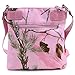 Realtree APG Pink Cross Body Messenger Bag, Womens Pink Camo Purse Shoulder Bag