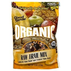Good Sense Organic Raw Trail Mix, 6-Ounce Bag (Pack of 6)