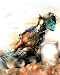 Cowgirl Rodeo Barrel Racing 2 Art Print POSTER quality - 20" x 16"