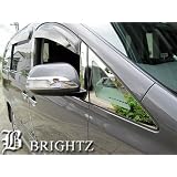 【BRIGHTZ ヴェルファイア ANH20系 GGH20系 超鏡面メッキフロントウィンドウピラーパネルカバー 2PC】