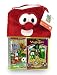 Veggie Tales 2 DVD Bible Collection + Free Red Plush Tote Bag (With Zipper) (Boxset)