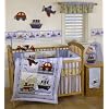 Bedtime Originals Travel Time 4-Piece Baby Crib Bedding Set , Blue