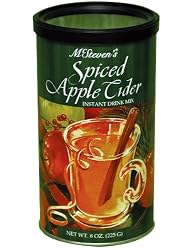 McSteven's Spiced Apple Cider Instant Drink Mix, 8-Ounce Tins (Pack of 4)