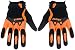 Bikestuff Full Fingered Motorcycle Riding Gloves, Orange Black B-Gl21Xl RS.1349.00