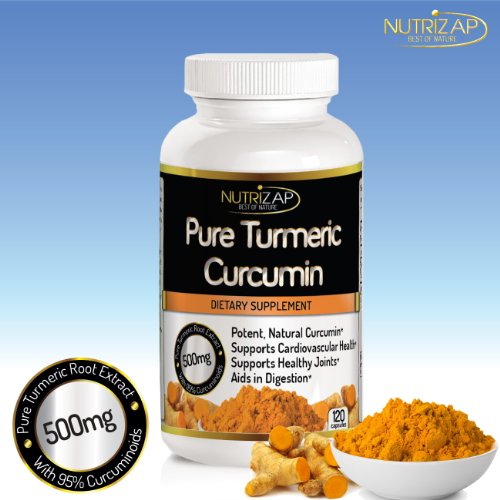 Premium Turmeric Curcumin Extract Capsules By Nutrizap Standardized