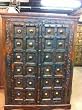 India Old Door Brass Stars Antique Cabinet Armoire Rustic Furniture