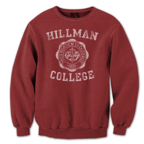 Hillman College Emblem Mens Sweatshirt