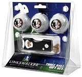 Florida State Seminoles 3 Golf Ball Gift Pack w/ Spring Action Tool - NCAA College Athletics