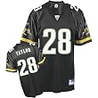 Fred Taylor #28 Jacksonville Jaguars Youth NFL Replica Player Jersey by Reebok (Black) Fred Taylor #28 Jacksonville Jaguars Youth NFL Replica Player Jersey by Reebok (Black)