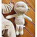 Organic Cotton Baby First Doll (No Dyeing Natural Organic Cotton)