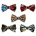 Ravenhill Premium Mens Pre-tied Assorted Pattern Adjustable Neck Tie Bowties 5-pack