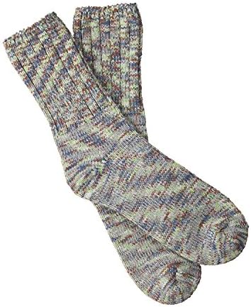Worlds Softest Weekend Collection Ragg Crew Socks Peaceful Spacedye