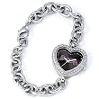 MLB Women's MLB-HEA-ATL Heart Collection Atlanta Braves Watch