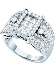 2.00CTW -DIAMOND INVISIBLE RING