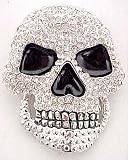 Rhinestone Skull Belt Buckle Jim Jones Diplomats Hiphop