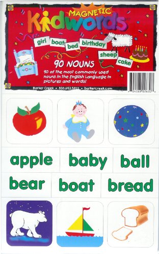 PCS LEARNING MAGNETS 90 NOUNS