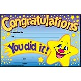 Eureka Recognition Awards, Congratulations, Package of 36 (844010)