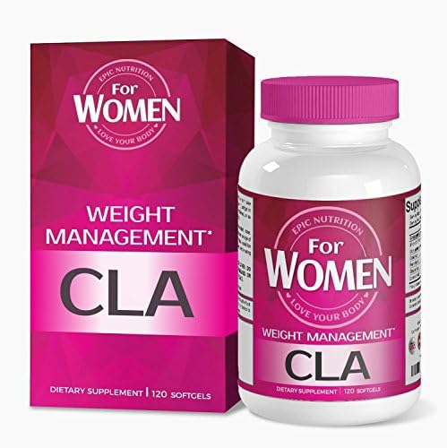 CLA or Conjugated Linoleic Acid Derived From All Natural Safflower Seed Oil, Highest Potency Non-GMO Weight Loss Dietary Supplements That Helps Proportion Lean Muscles To Fats And Lose Weight